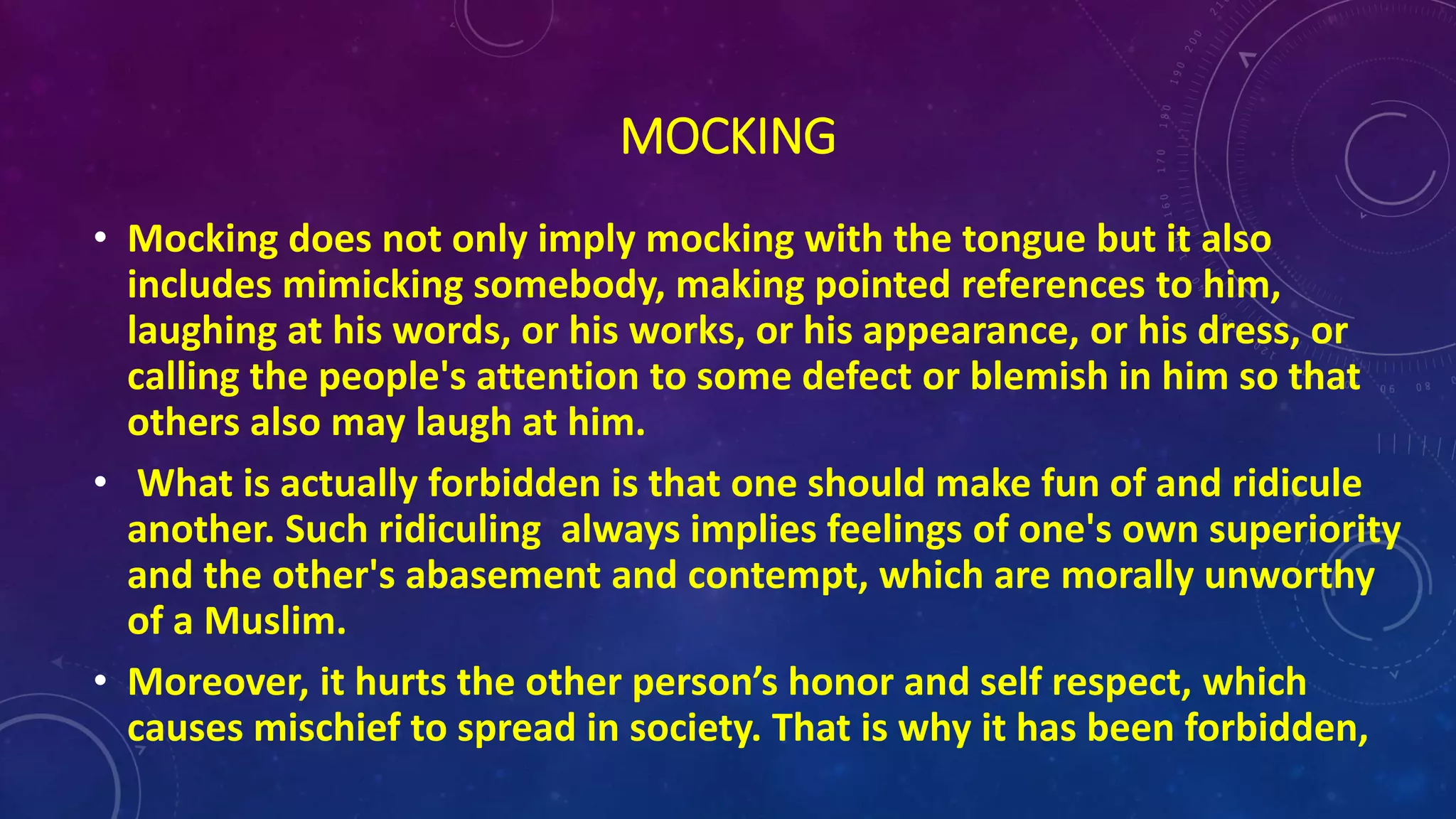 Surah hujuraat ayaat 1-13 Meaning and Message | PPTX