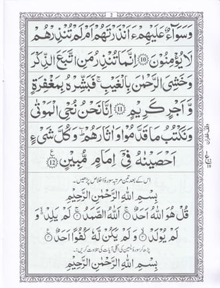 Surah Yaseen (Wird: Zia-ul-Quran)