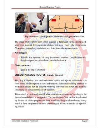 Hospital Training report | PDF