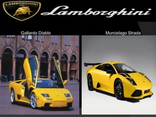 Gallardo Diablo Murcielago Strada
 