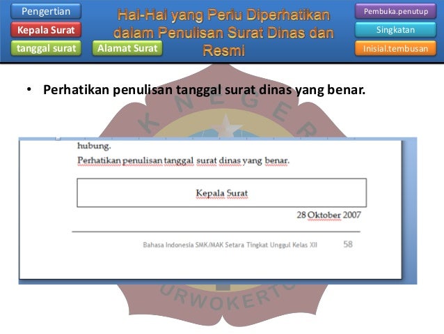 Surat Bhs Indonesia Kelas Xii Smt 1