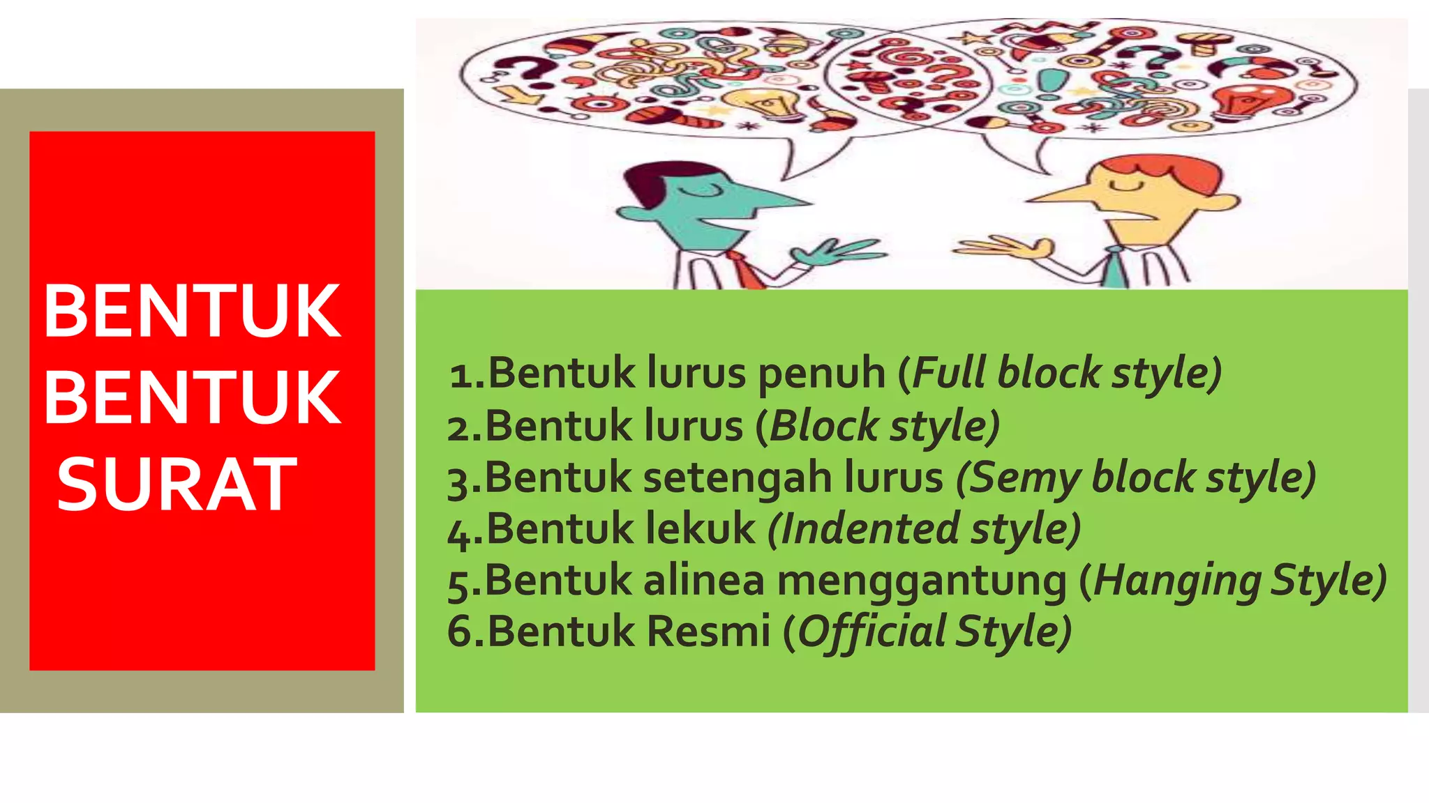 Surat - korespondensi | PPTX
