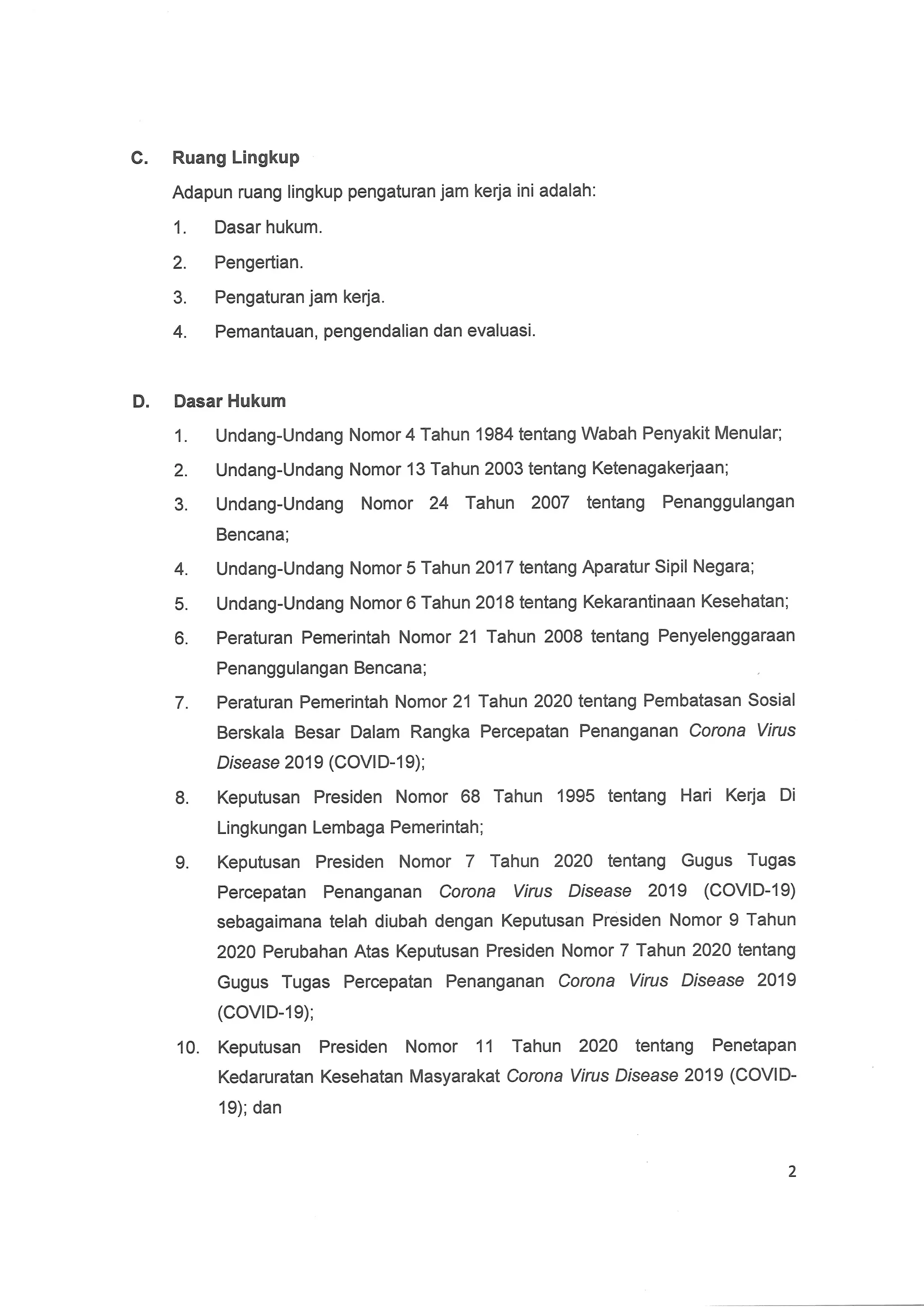 Surat edaran No.08 tahun 2020 | PDF
