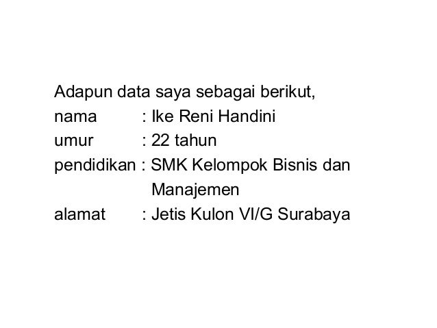 SURAT LAMARAN KERJA ppt " SMA Ya BAKII " SUKRINIAM