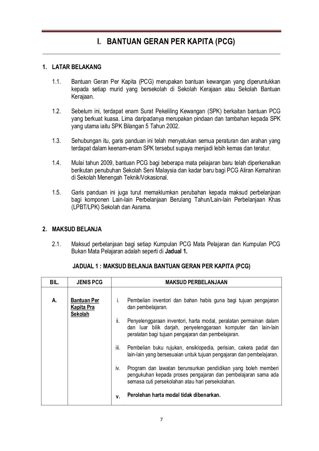 Surat Pekeliling Kewangan Bil 5 Tahun 2002