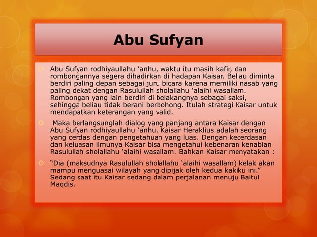 Surat Rasulullah Surat2 rasulullah untuk raja2 | PPT
