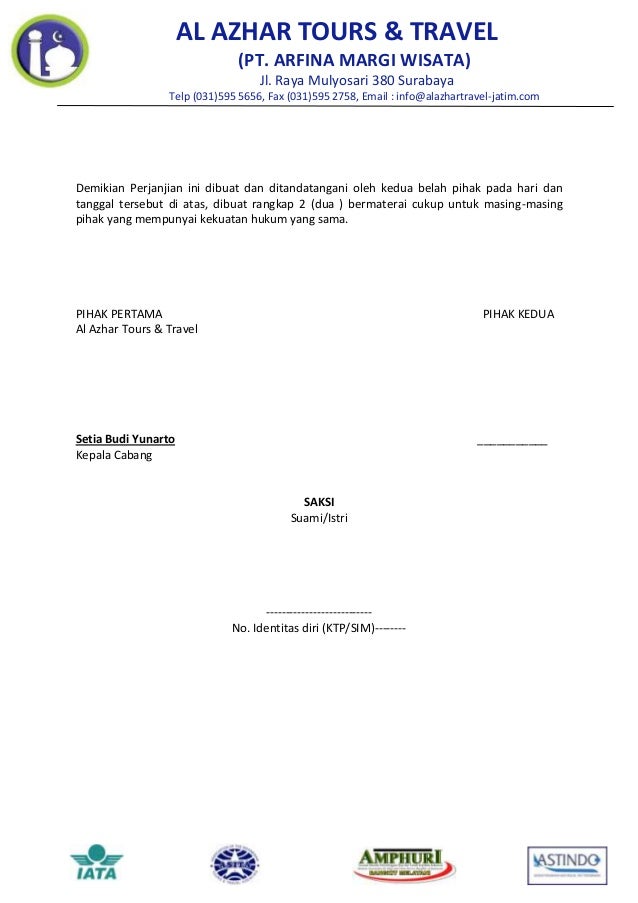 Contoh Surat Kuasa Restitusi Pln - SuratMenyurat.net