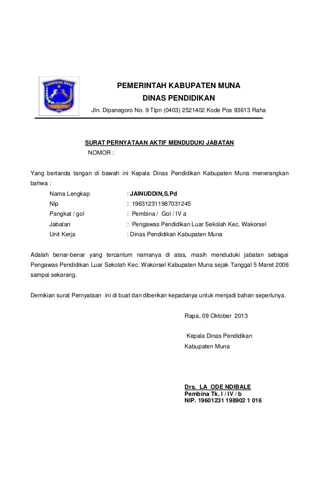 Surat Keterangan Aktif Mengajar Surat Keterangan Aktif Mengajar