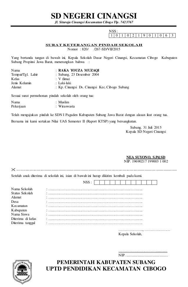 pindah surat jakarta keterangan Surat pindah pindah surat jakarta keterangan Surat pindah