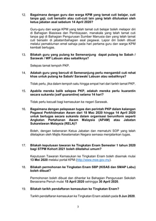 Surat Kpm Stay At Home