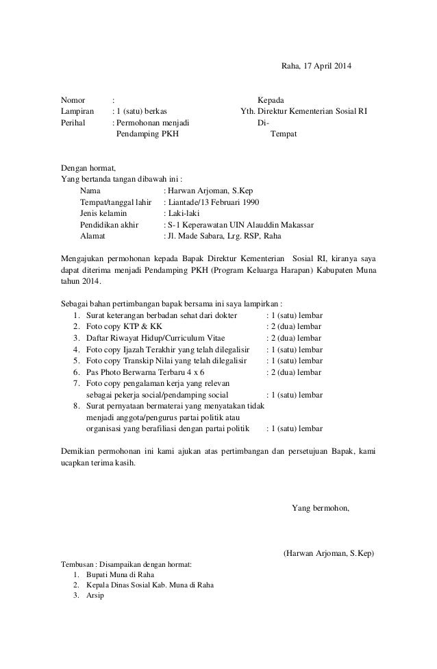 Surat Permohonan Kerja Tenaga Pengajar - Modif 9