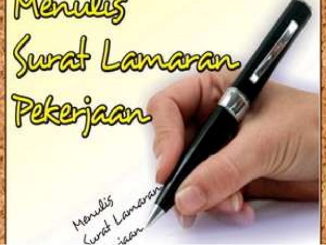 Materi Kelas XII "Surat lamaran pekerjaan"