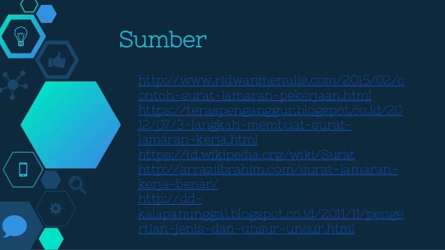 Surat lamaran pekerjaan