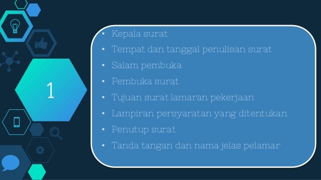 Surat lamaran pekerjaan