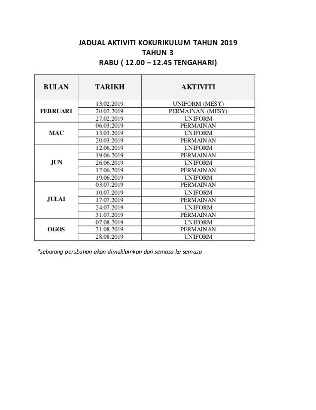Contoh Surat Kokurikulum Dalam Bulan Ramadhan