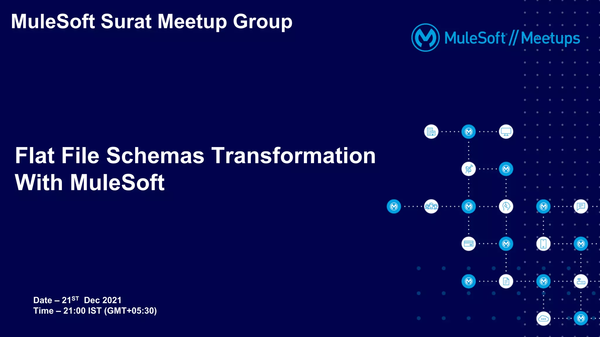 MuleSoft Surat Virtual Meetup30 Flat File Schemas Transformation With MuleSoft PPT
