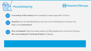 A recording of this meetup will be uploaded to events page within 24 hours.
Questions can be submitted/asked at any time i...