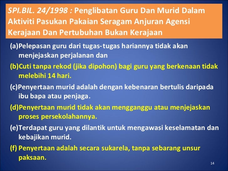 Surat Pekeliling Ikhtisas Perhimpunan Bulanan Kokurikulum 2019