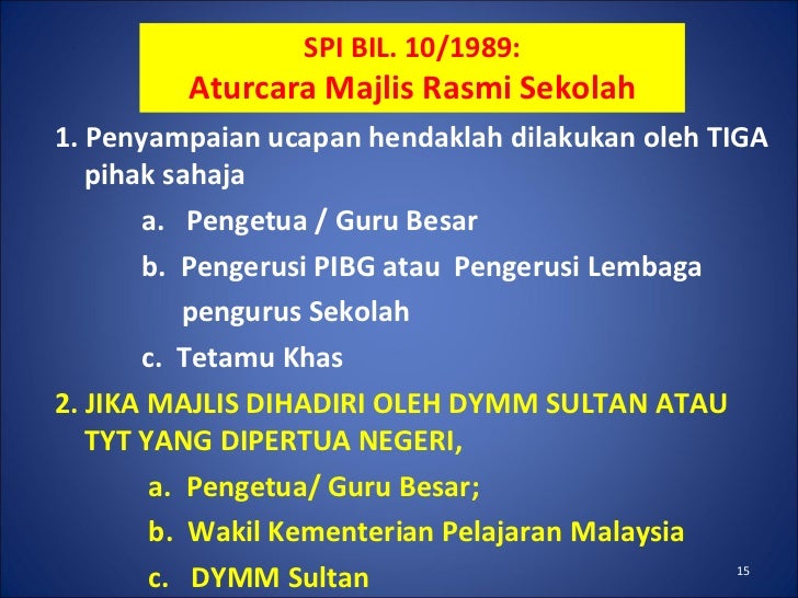 Surat Rasmi Pelepasan Cuti Sekolah - Rasmi Re