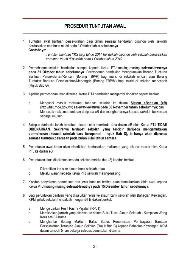 Surat pekeliling kewangan bilangan 8 tahun 2010