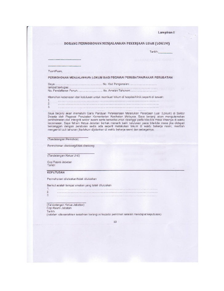 Guidelines For Private Locums By Moh Mos