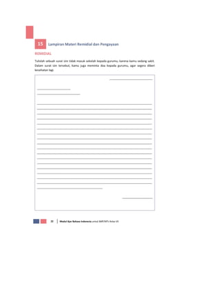 contoh pembuatan rpp SURAT PRIBADI DAN SURAT DINAS OK.doc