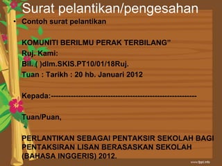 Surat Rasmi