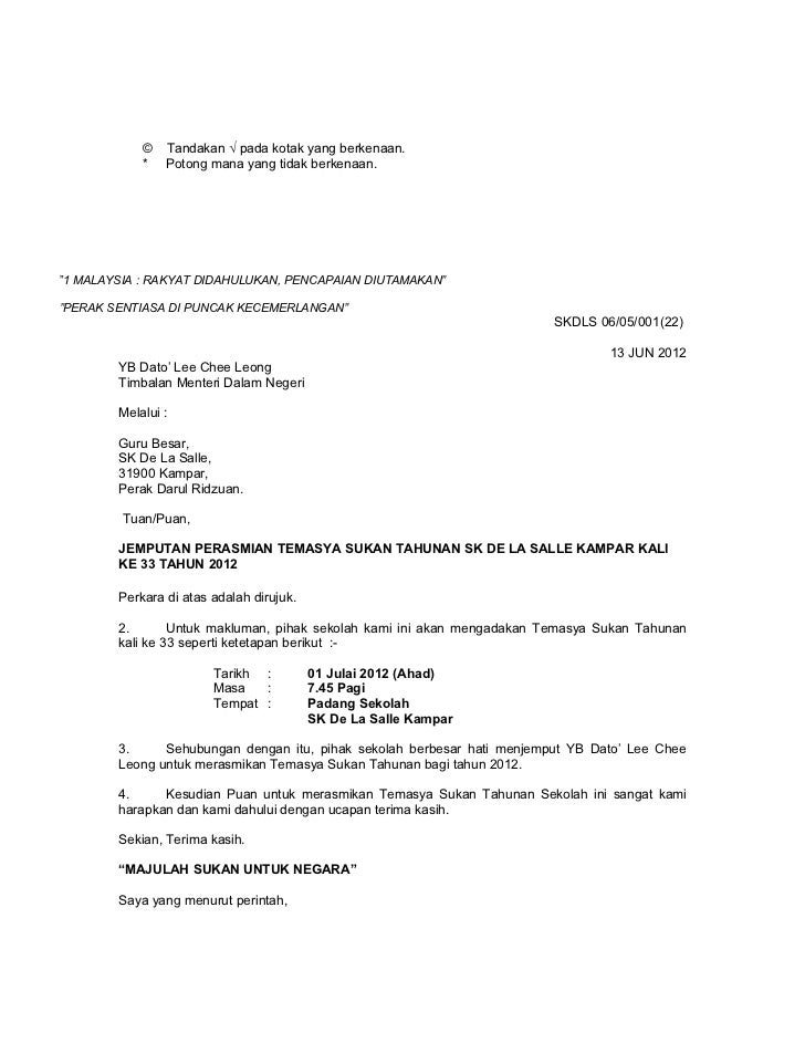 surat rasmi format baru 37 surat rasmi format baru 53