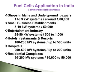 Large scale power generation using fuel cell | PPTX