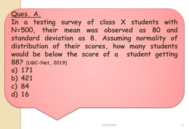 Scaling Z-scores T-scores C-scores | PPTX