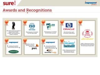 Awards and Recognitions
 