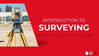 INTRODUCTION to Surveying. Elementary and Higher surveying | PDF