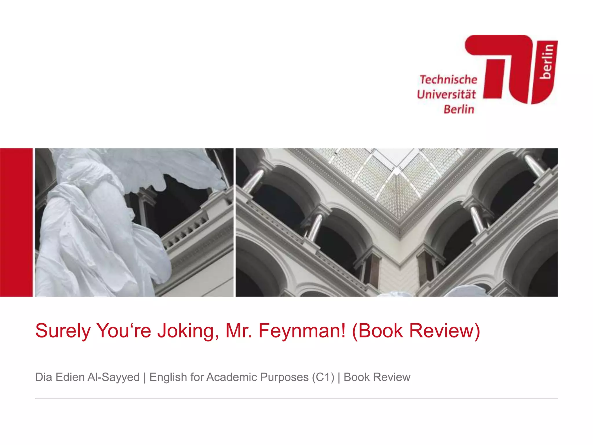 surely you're joking mr feynman