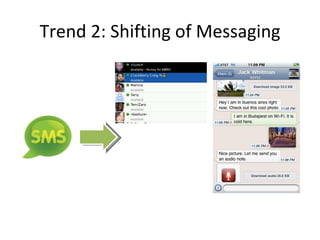 Trend 2: Shifting of Messaging
 