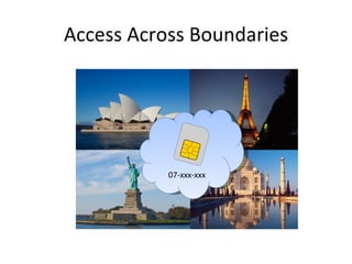 Access Across Boundaries




           07-xxx-xxx
 