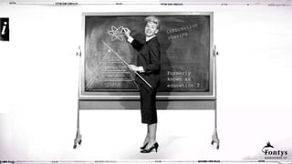 Formerly
known as
education ?
 