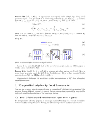 Compactification of quasi-local algebras on the lattice | PDF