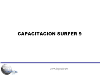 CAPACITACION SURFER 9 