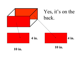 Yes, it’s on the back. 10 in. 4 in. 10 in. 4 in. 