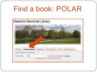 Find a book: POLAR

 