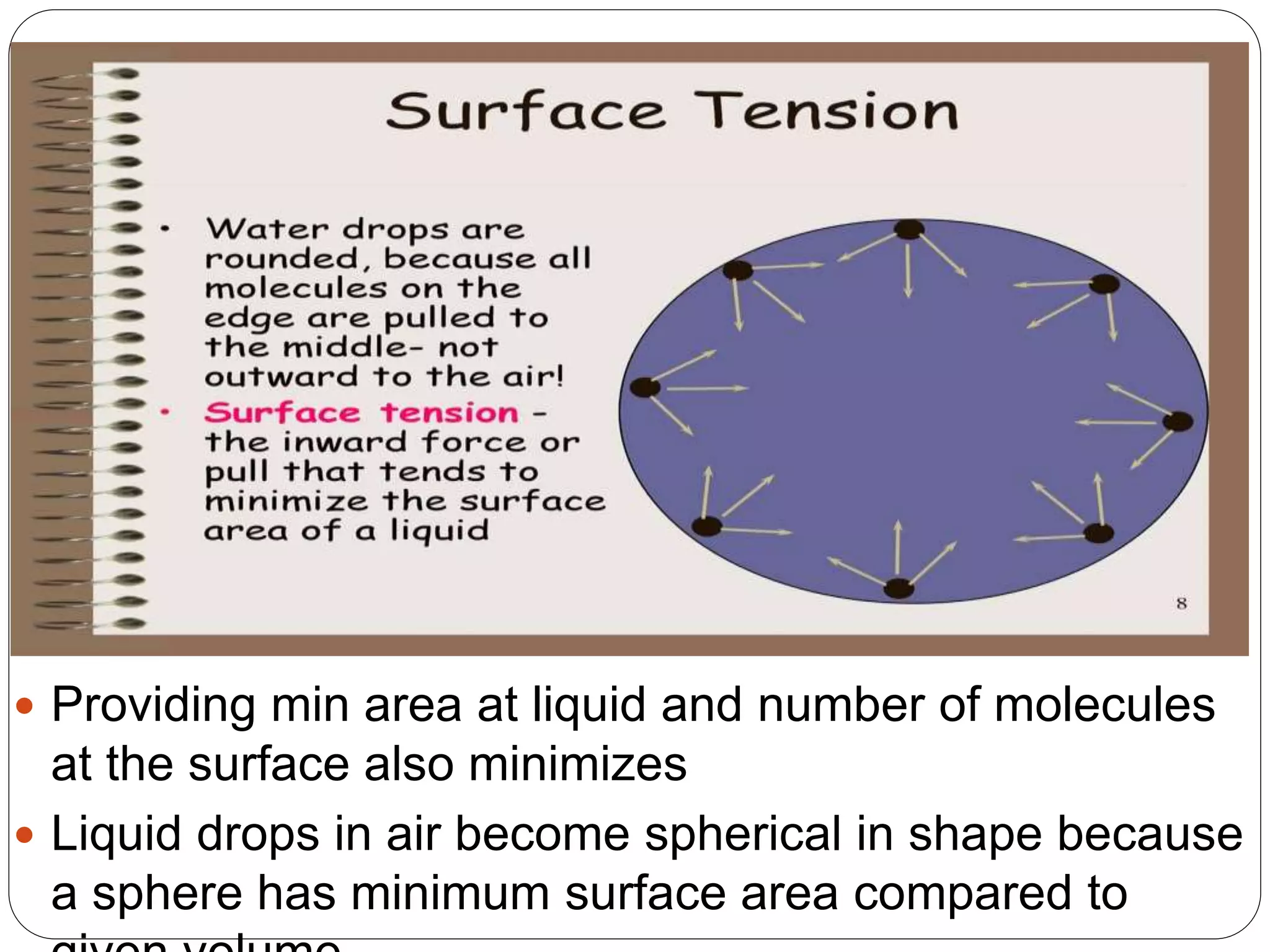 Surface and interfacial phenomenon | PPTX