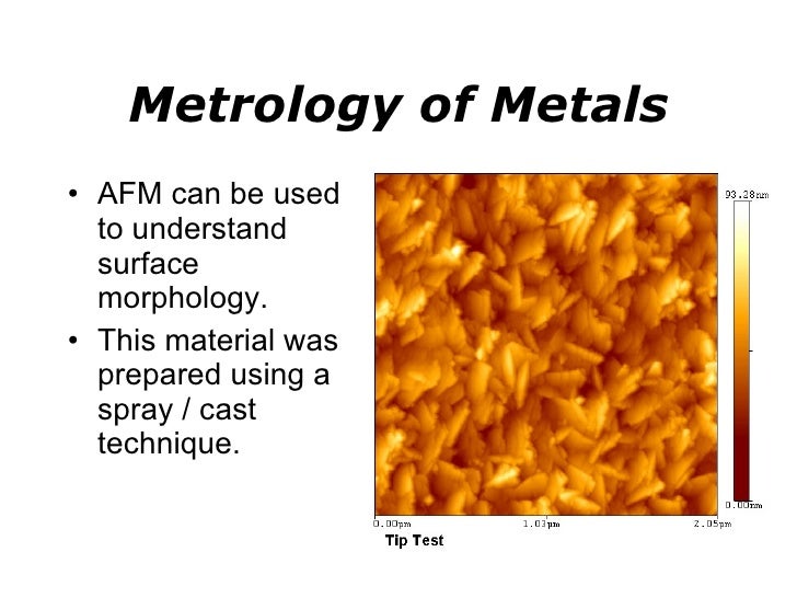 Surface and Materials Analysis Techniques