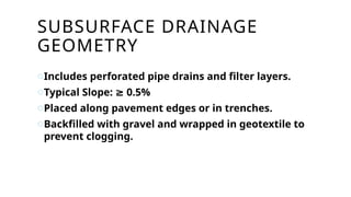 Comprehensive Guide to Surface and Subsurface Pavement Drainage Design ...