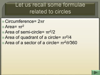 2 Pi R 2 Formula Surface areas and volumes | PPTX
