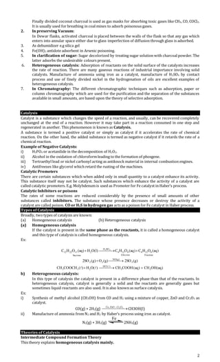 2
Finally divided coconut charcoal is used as gas masks for absorbing toxic gases like CH4, CO, COCl2.
It is usually used ...