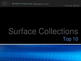 Surface Collections
Top 10
1
 