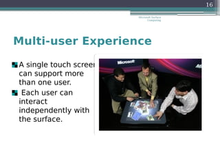 Surface computing | PDF