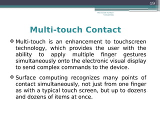 Surface computing | PDF