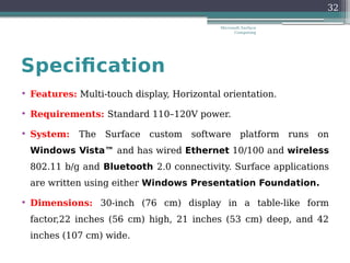 Surface computing | PDF