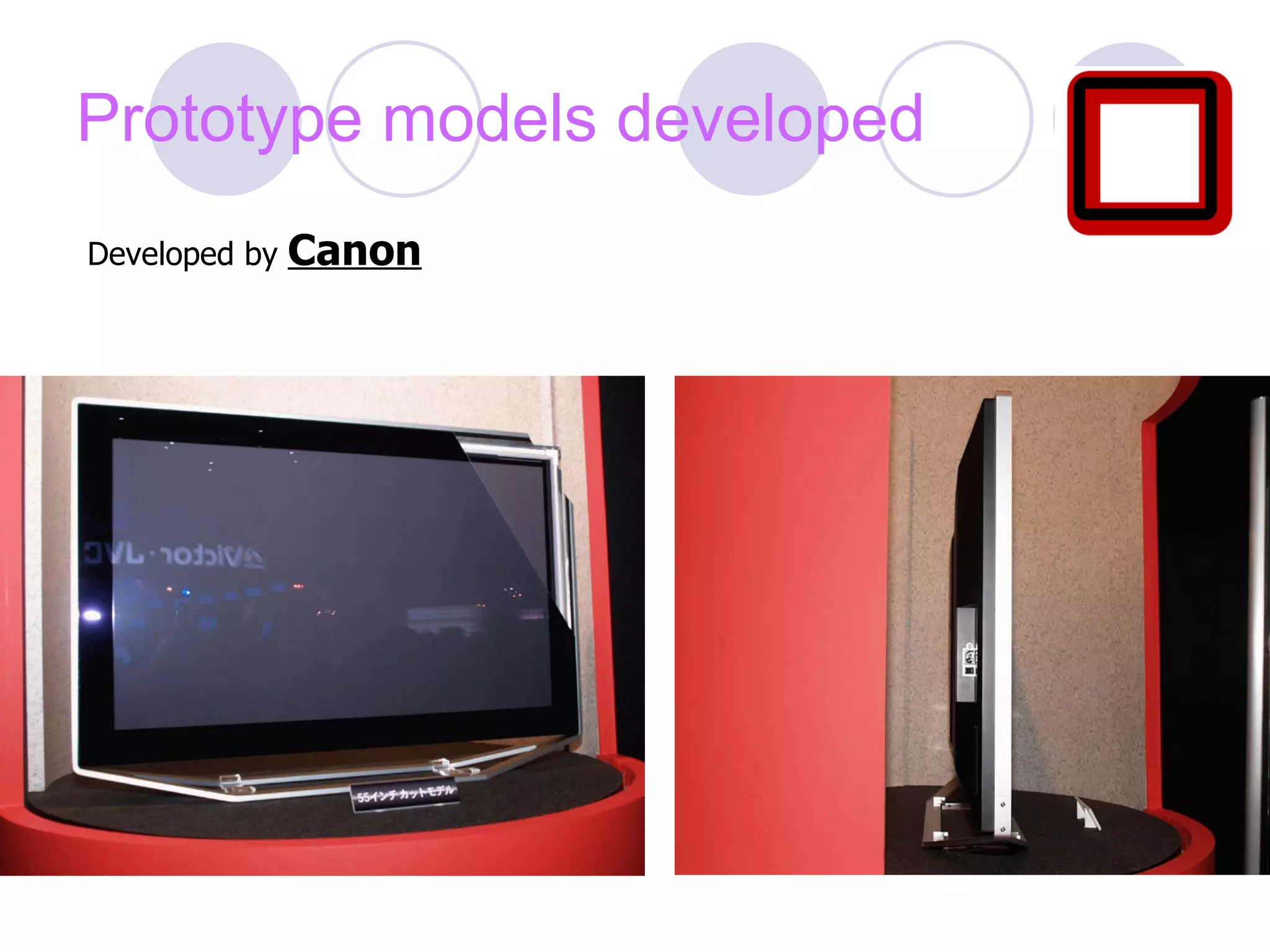 Surface conduction electron emitter display ppt